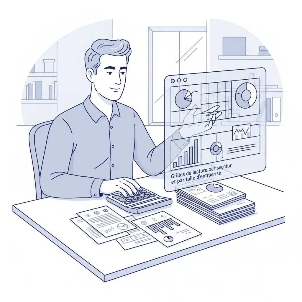 Grilles de lecture par secteur et par taille d'entreprise