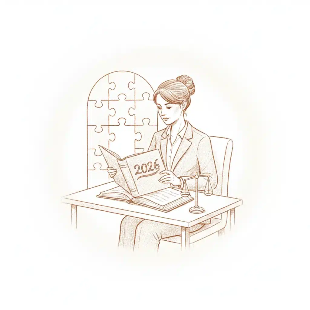 Critère 1 – La mise en conformité réglementaire et juridique pour 2026