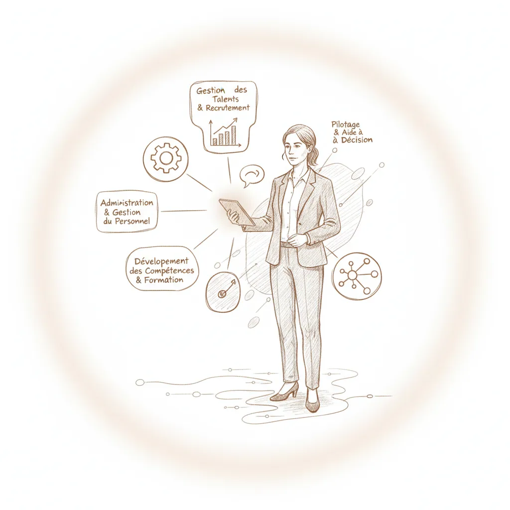 Les 4 missions centrales d'un SIRH moderne