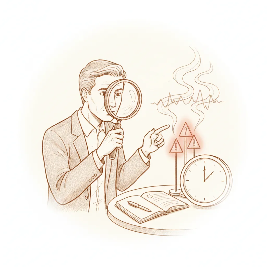 Des signaux d'alerte à surveiller de près