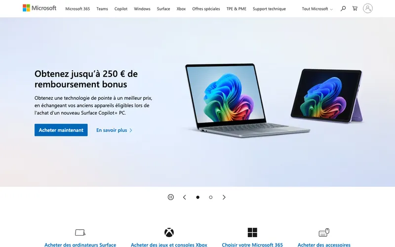 Aperçu de l'interface Microsoft Visio