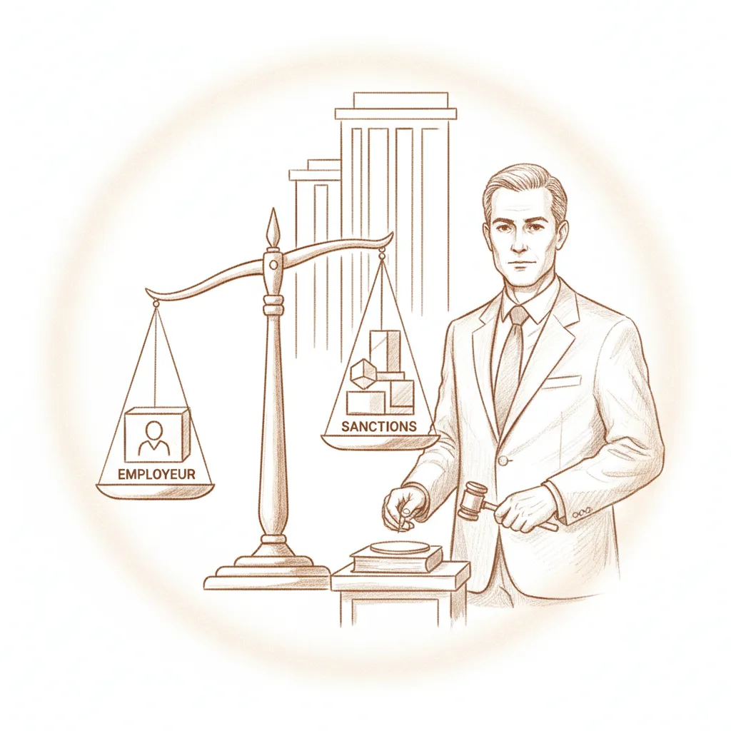 Côté employeur : quelles sanctions en cas de manquement ?