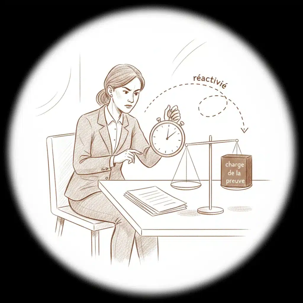 Côté employeur : réactivité et charge de la preuve