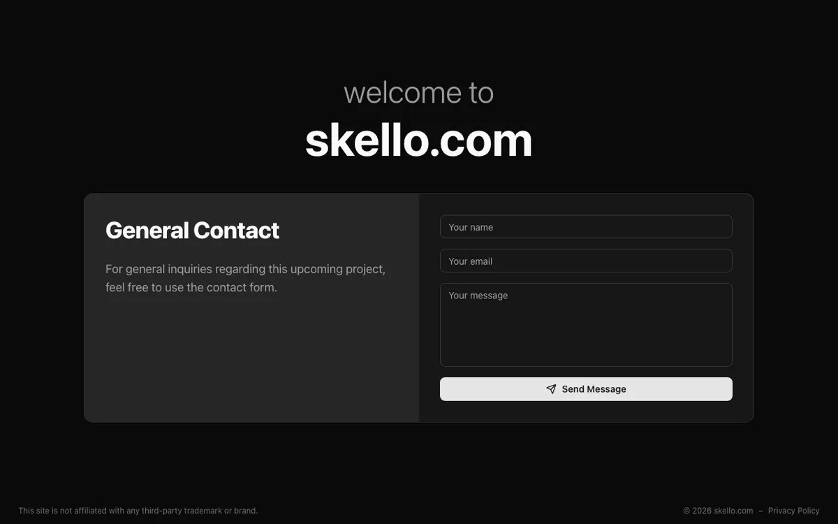 Aperçu de l'interface Skello