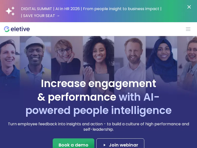 Aperçu de l'interface Eletive