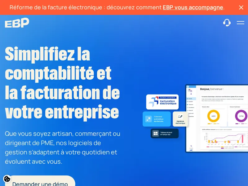 Aperçu de l'interface EBP Paye Agricole