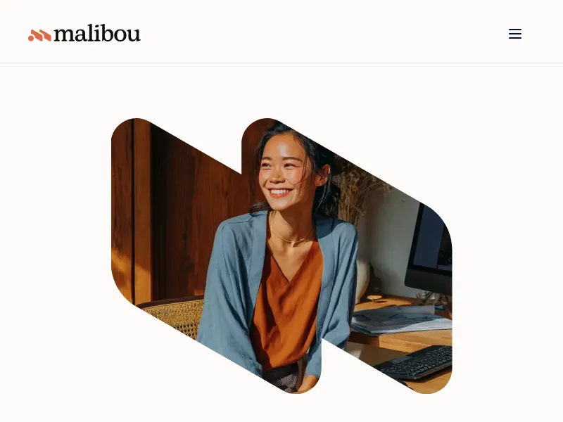 Aperçu de l'interface malibou