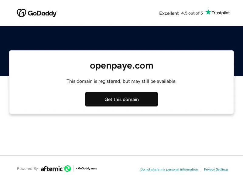 Aperçu de l'interface OpenPaye