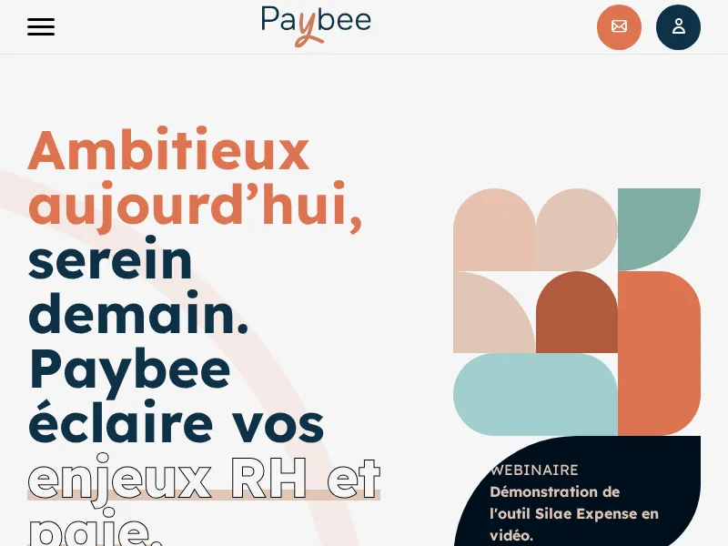Aperçu de l'interface Paybee