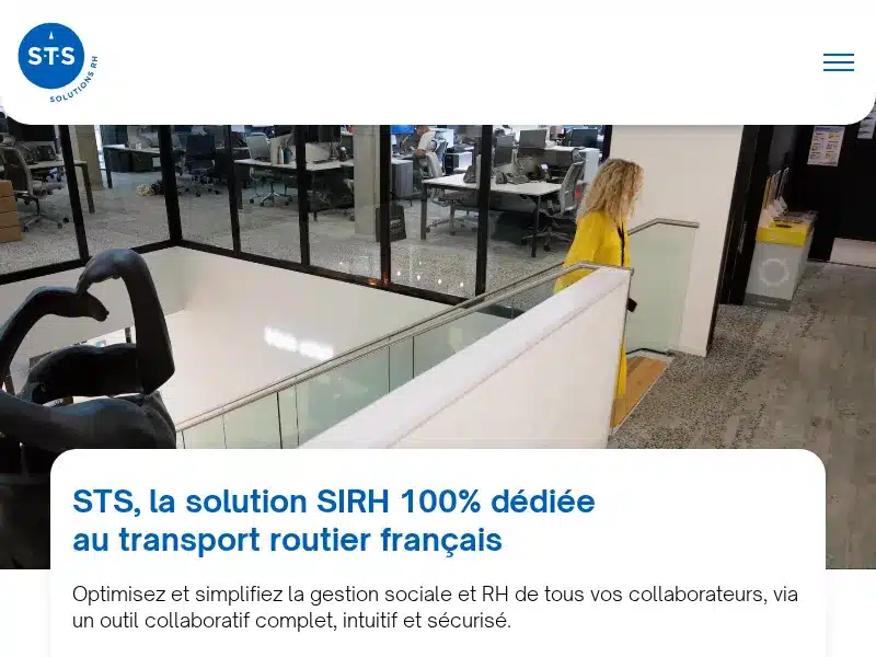 Aperçu de l'interface STSWEB