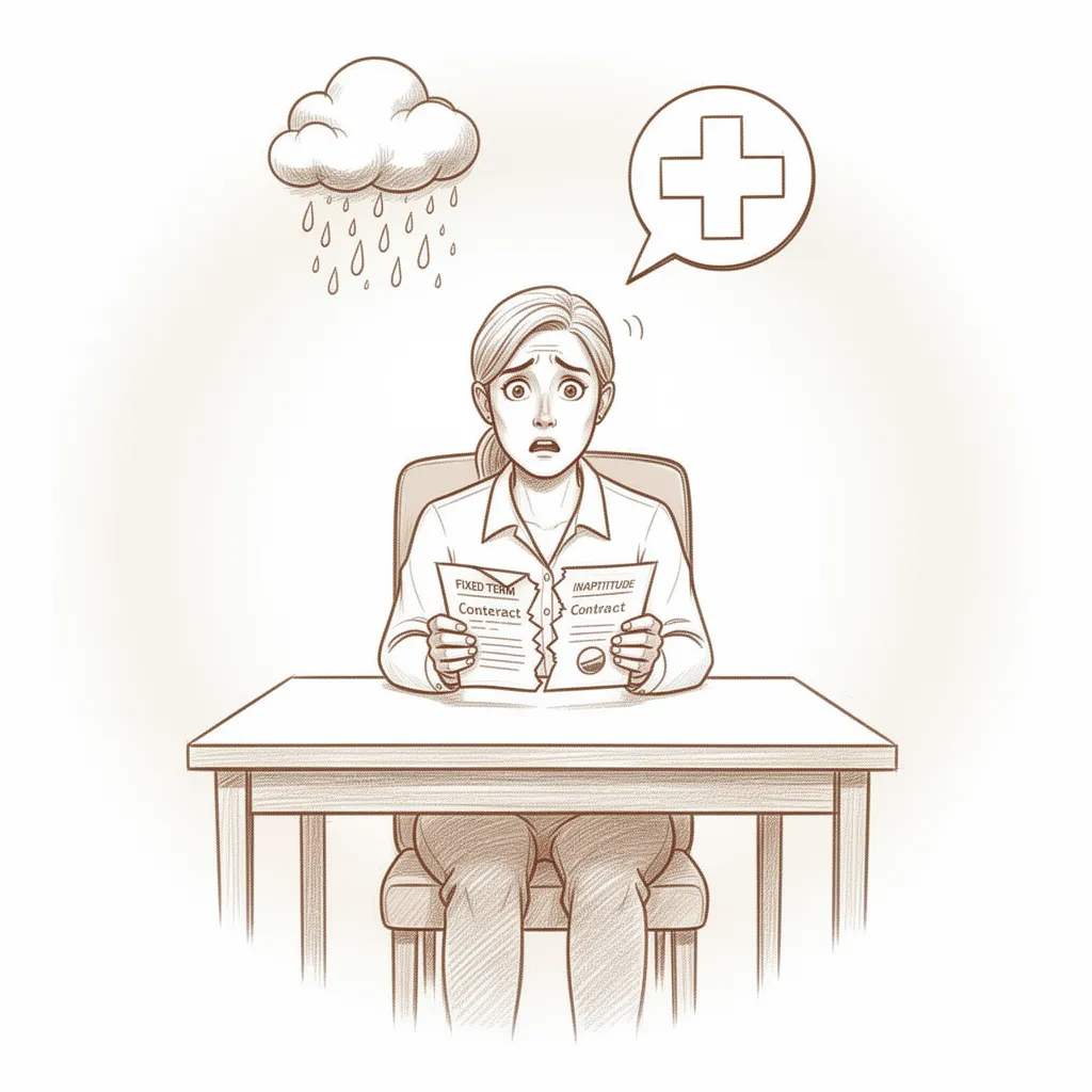 force majeure et inaptitude : les situations subies