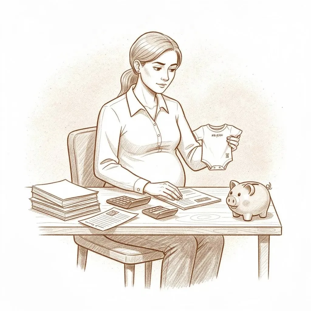 salaire congé maternité