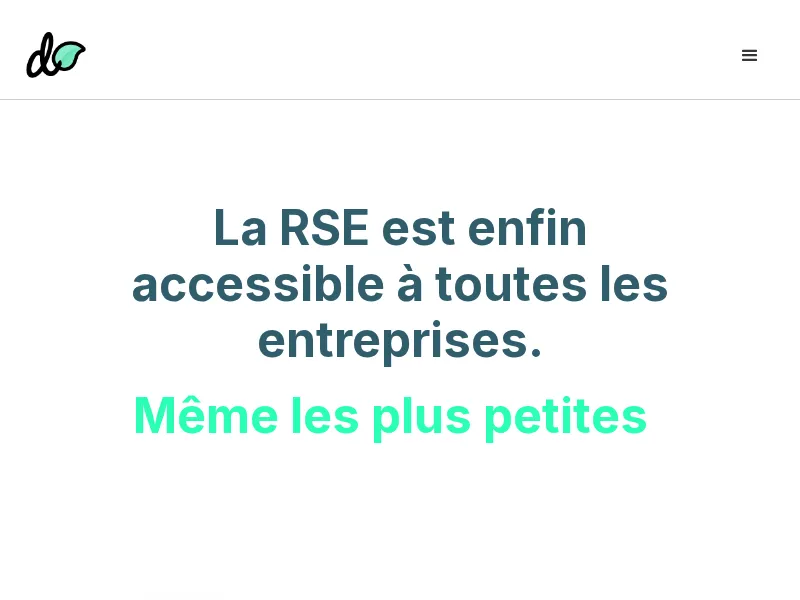 Aperçu de l'interface Doddee